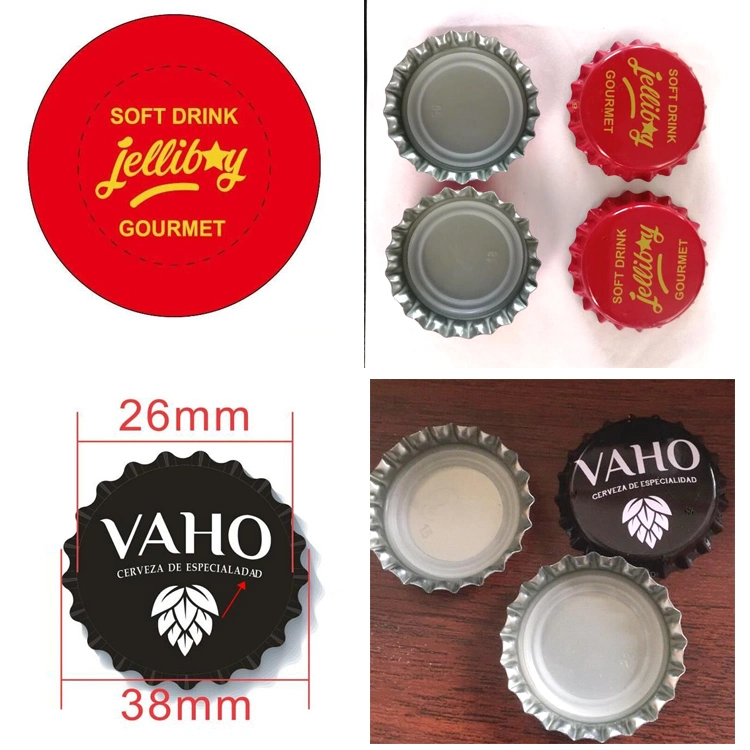 26mm Custom Logo Printed Beer Bottle Twist off Cap for Sale