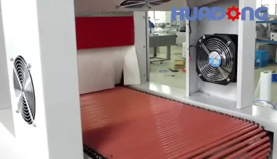 Automatische Schrumpffolienverpackungsmaschine mit Hülsenversiegelung
