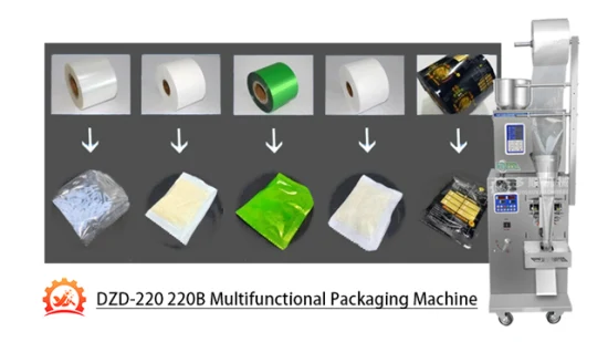 Kleine automatische Lebensmittelbeutel-Gewürzkorn-Pulver-Verpackungsmaschine